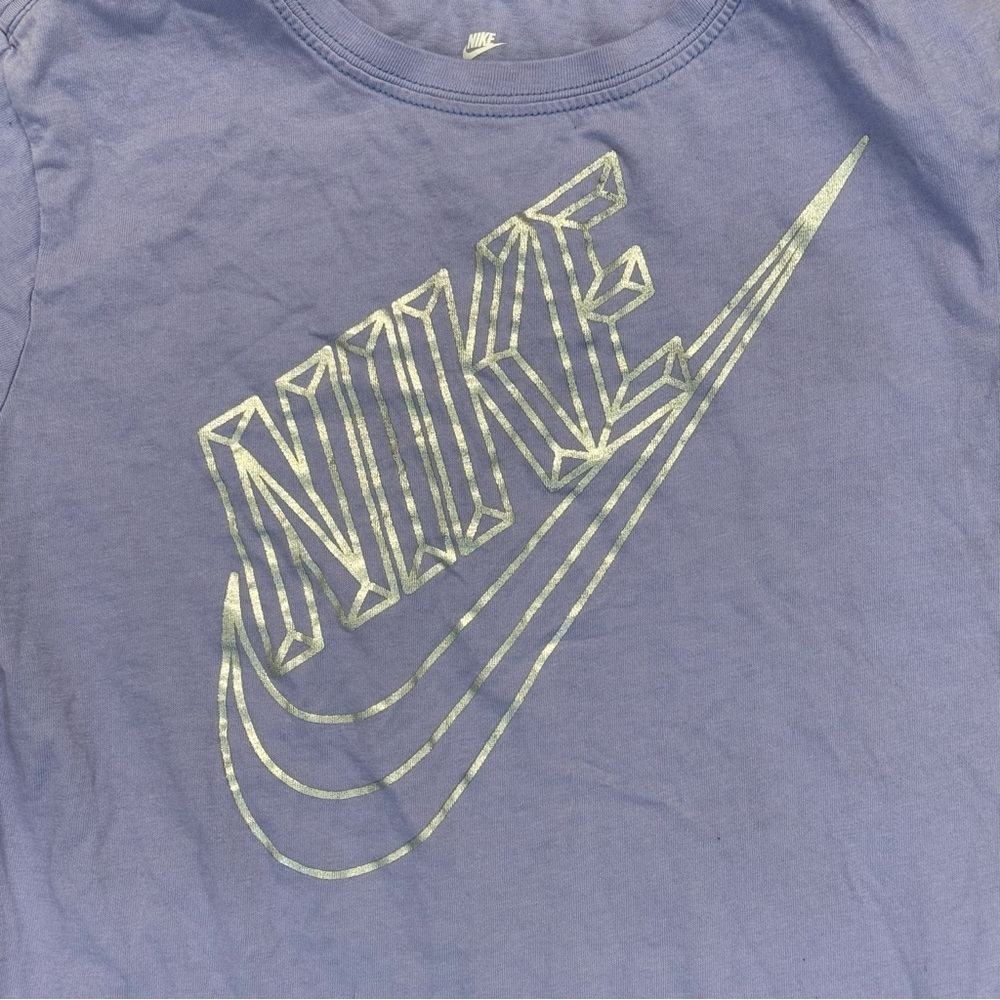 Nike Kids Purple Short Sleeve Tee - Picture 5 of 5